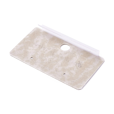 Plastic Jewelry Display Cards DIY-K032-16E-1