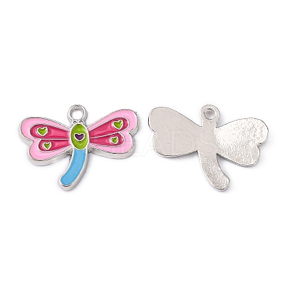 Alloy Enamel Pendants LS-EA215Y-1