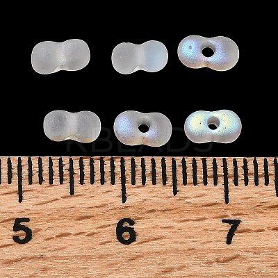 Glass Frosted Seed Beads SEED-NH0002-01C-1
