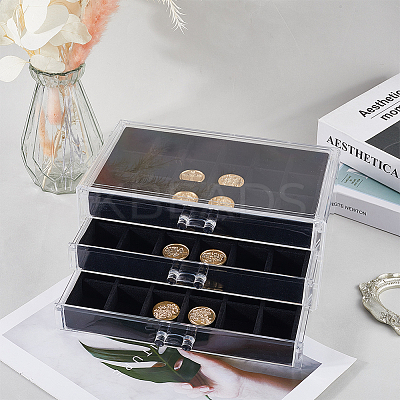 Plastic Jewelry Box ODIS-WH20008-01A-1