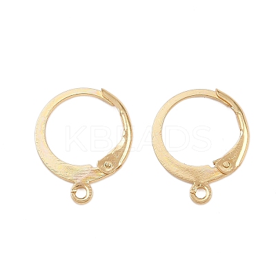304 Stainless Steel Leverback Earring Findings STAS-F141-02G-1