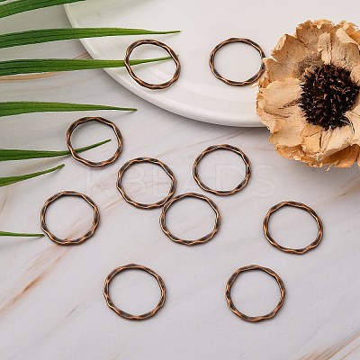 Tibetan Style Linking Rings LS-PALLOY-A017-R-FF-1