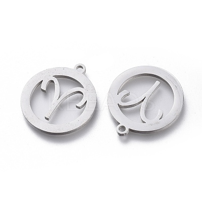 Non-Tarnish 304 Stainless Steel Pendants STAS-L249-002G-1