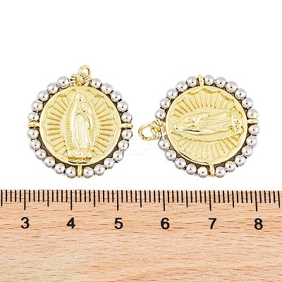 Rack Plating Brass Pendants KK-P269-16G-A-1