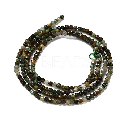 Natural African Jade Beads Strands G-RM2025-33-2mm-1