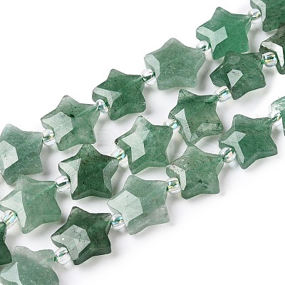 Natural Green Aventurine Beads Strands G-T138-181A-1