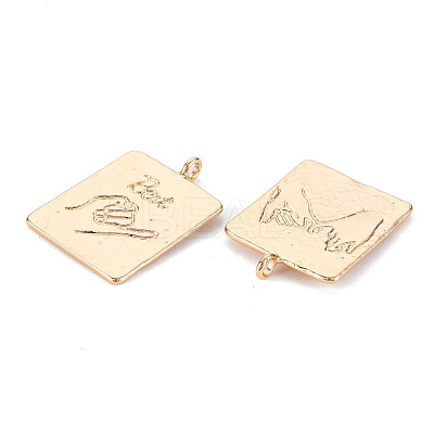 Brass Pendants KK-S356-530-NF-1