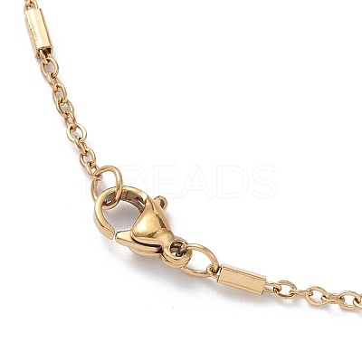 Ion Plating(IP) 304 Stainless Steel Satellite Chain Necklace for Men Women STAS-B039-13G-1