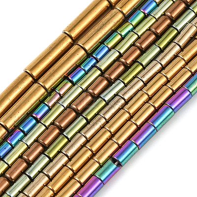 Electroplated Synthetic Non-magnetic Hematite Beads Strands G-K366-I01-01-1