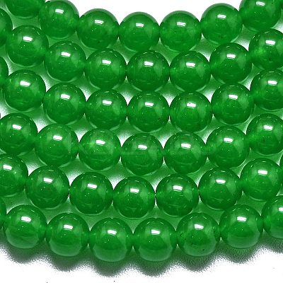 Natural Malaysia Jade Beads Strands G-L645-C01-4mm-17-1