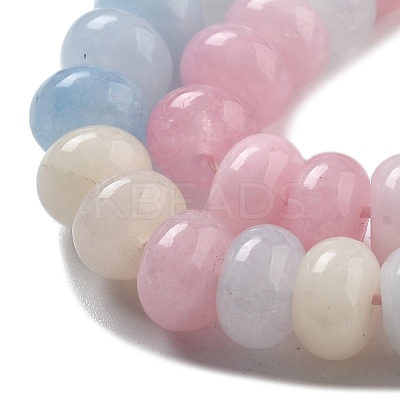 Natural White Jade Beads Strands G-E507-01N-1