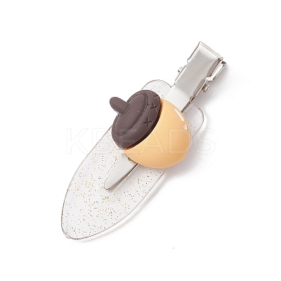 Opaque Resin Alligator Hair Clips PHAR-JH00100-02-1