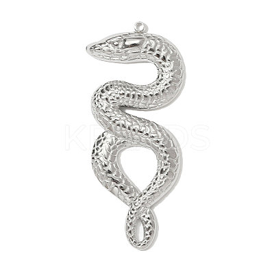 304 Stainless Steel Big Pendants STAS-OY001-09P-1