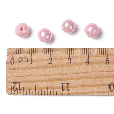 Opaque Acrylic Beads X-MACR-S370-D8mm-A01-1