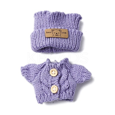Yarn Clothing Sets for Doll Making DIY-F158-01E-1
