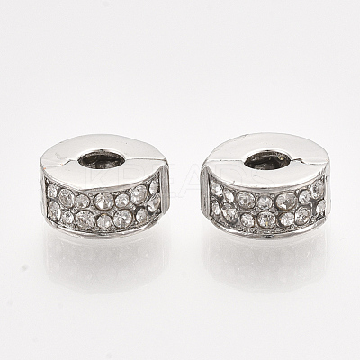 Brass European Clasps PDLC-S001-13E-P-1