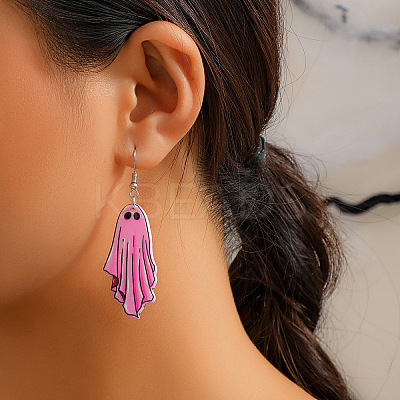 Halloween Cartoon Acrylic Dangle Earrings for Women QK1762-5-1