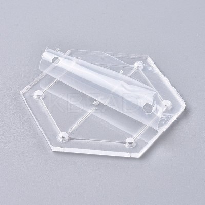 Acrylic Transparent Pressure Plate DIY-WH0158-46B-1