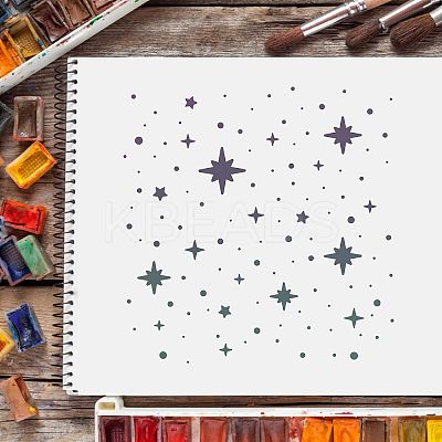 Plastic Reusable Drawing Painting Stencils Templates DIY-WH0172-121-1