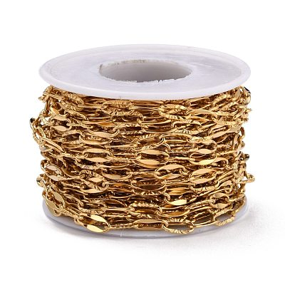 PVD Vacuum Plating 304 Stainless Steel Cable Chains CHS-D033-05G-02-1