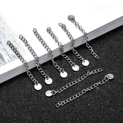 Tarnish Resistant 304 Stainless Steel Chain Extender STAS-E104-41G-1