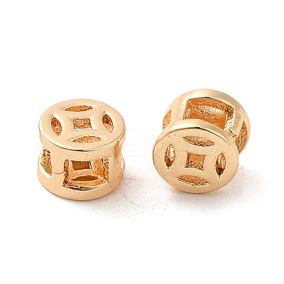 Brass Slide Charms KK-F860-16G-1
