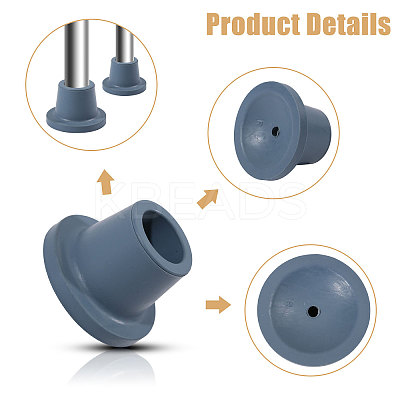 Rubber Anti-slip Furniture Pads AJEW-WH0248-742A-01-1
