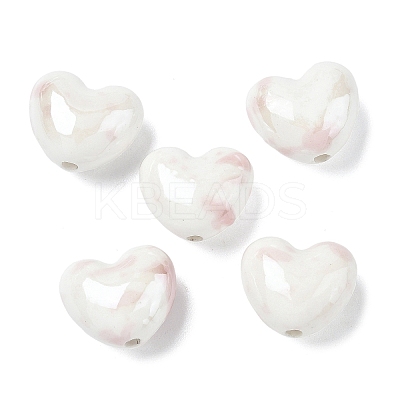 Glazed Porcelain Beads PORC-K003-04D-1