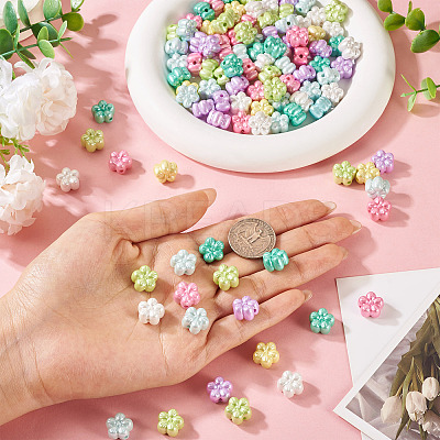 150Pcs Opaque Acrylic Imitation Pearl Beads OACR-TA0003-79-1