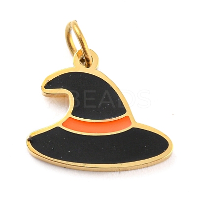 Halloween 304 Stainless Steel Charms STAS-P333-18G-1