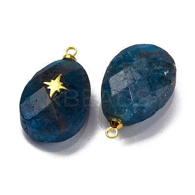 Natural Apatite Pendants G-B089-01G-03-1