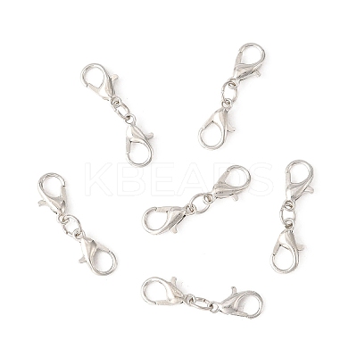 6Pcs Alloy Lobster Claw Clasps FIND-YW00002-02-1