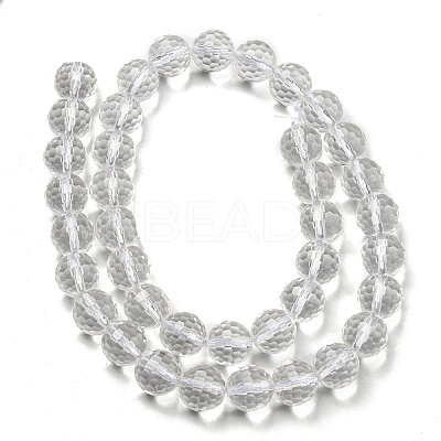 Natural Quartz Crystal Beads Strands G-C079-B06-03-1