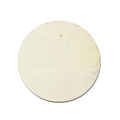 Poplar Wood Pendulum Board DJEW-F017-01C-1