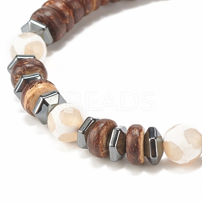 Mala Bead Bracelet BJEW-JB07926-1