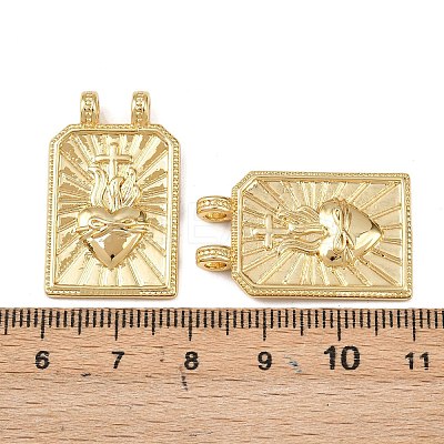 Brass Pendants KK-L255-22G-03-1
