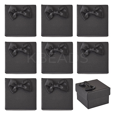 Square Cardboard Paper Ring Gift Storage Boxes CON-TAC0001-17A-1