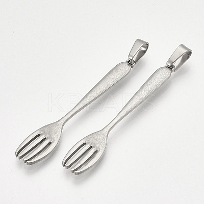 Tarnish Resistant 304 Stainless Steel Big Pendants X-STAS-T045-29P-1