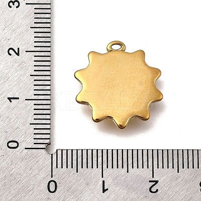 304 Stainless Steel Pendants STAS-Z161-07G-1