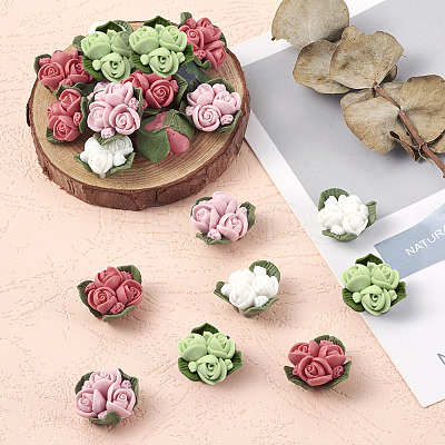 Handmade Porcelain Cabochons PORC-TA0001-02-1
