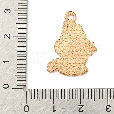 Christmas Kitten Alloy Enamel Pendants ENAM-I060-02A-1