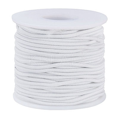 Core Spun Elastic Cord LS-EC-WH0004-2.5mm-B02-1