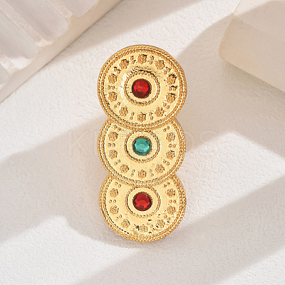 Adjustable Metal Cuff Open Rings for Women MX7464-1-1