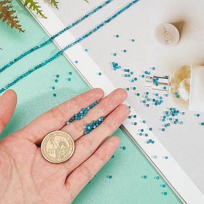 Natural Apatite Beads Strands G-AR0001-84-1