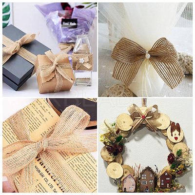 Burlap Fabric Ribbon OCOR-TAC0006-30C-1