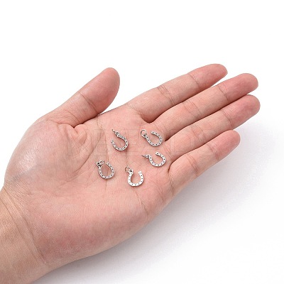 Tarnish Resistant 304 Stainless Steel Charms STAS-S105-T519S-1