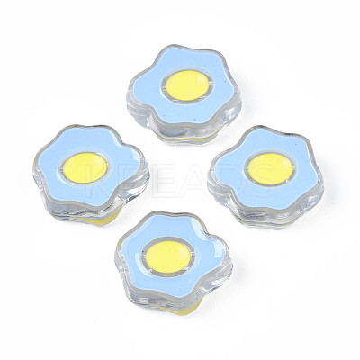 Transparent Acrylic Beads ACRC-S039-05A-1