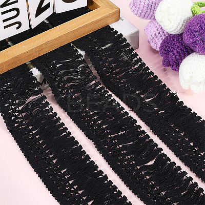 Cotton Lace Fringes Tassel Trimmings OCOR-GF0005-07B-04-1