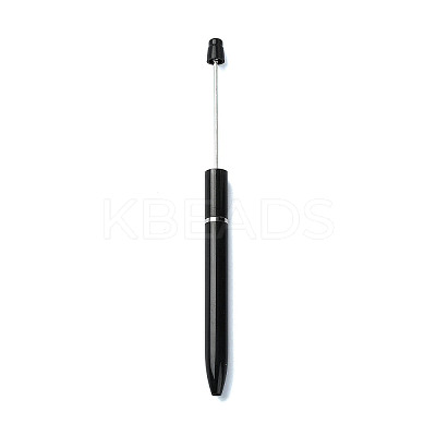 Plastic Beadable Pens DIY-Q036-01G-1