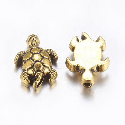 Tibetan Style Alloy Beads TIBEB-7681-AG-NR-1